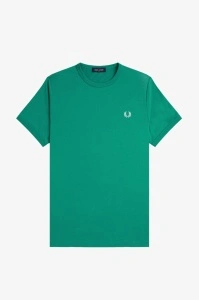 FRED PERRY M3519 X87 RINGER MAJICA LGREEN