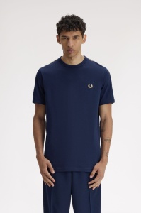 FRED PERRY M4613 9A RINGER MAJICA TBLUECA
