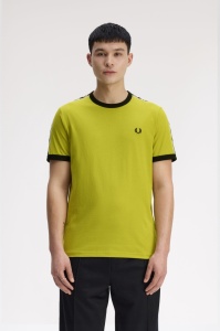FRED PERRY M4613 41A RINGER MAJICA TBYELL