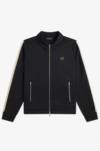 FRED PERRY J3308 102 TAPE TRACK JAKNA BLACK