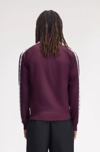FRED PERRY J5557 37C TAPED JAKNA PLUM