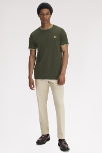 FRED PERRY M1588 05B TWIN MAJICA HGREENLL