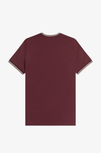 FRED PERRY M1588 64A TWIN MAJICA OXBLOODE