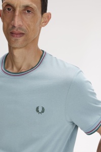 FRED PERRY M1588 98A TWIN MAJICA SBLUEOG