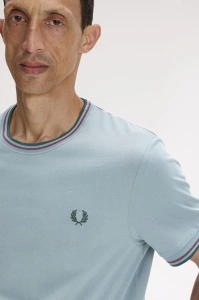 FRED PERRY M1588 98A TWIN MAJICA SBLUEOG