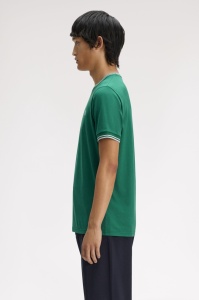 FRED PERRY M1588 81B TWIN MAJICA SGREENL