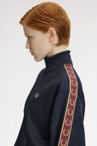 FRED PERRY J9100 608 Ž TAPED JAKNA NAVY