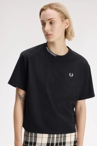 FRED PERRY ŽENSKA MAJICA BLACK