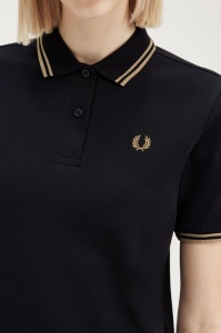 FRED PERRY ZENSKA G3600 X72 POLO MAJICA BLKMG