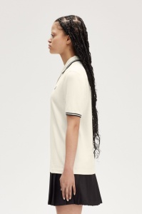 FRED PERRY G3600 X73 ZENSKA POLO MAJICA ECRU