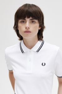 FRED PERRY G3600 200 ZENSKA POLO MAJICA WHBB
