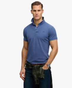 SUPERDRY M1110452A D8Y MAJICA PLAVA