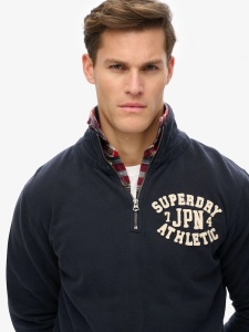 SUPERDRY M2014478A 98T DUKS HALFZIP ENAVY