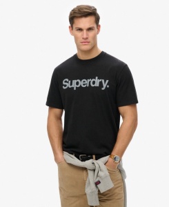 SUPERDRY M1012121 02A MAJICA CORELO BLK