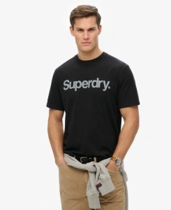 SUPERDRY M1012121 02A MAJICA CORELO BLK