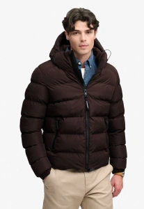 SUPERDRY M5011905_L5J PUFFER MUŠKA JAKNA PLUM