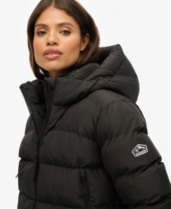 SUPERDRY W5011996_02A PUFFER Ž JAKNA BLACK