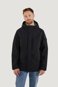 VINTAGE INDUSTRIES CALDWELL JAKNA BLACK