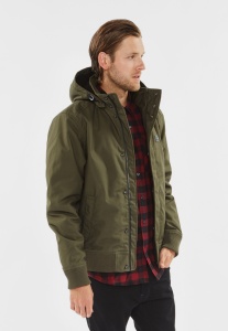 HUDSON JAKNA DARK OLIVE VINTAGE INDUSTRIES