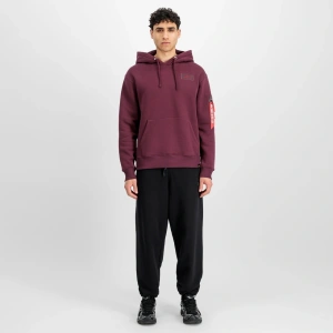 ALPHA INDUSTRIES 178318 608 DUKS KAP BACKPRINT DCHERRY
