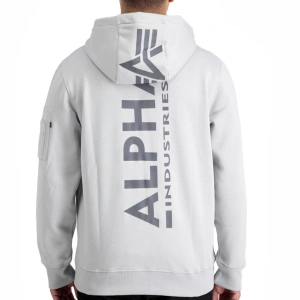 ALPHA INDUSTRIES DUKS KAP BACKPRINT PGREY