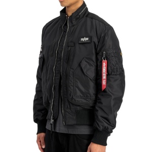 ALPHA INDUSTRIES 103101 515 ENGINE JAKNA BLACK