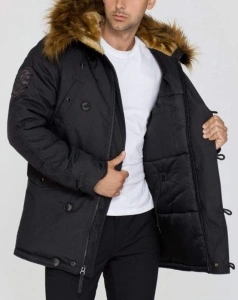 ALPHA INDUSTRIES 193128 03 EXPLORER JAKNA BLACK