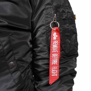 ALPHA INDUSTRIES 183110 03 MA1 DTEC JAKNA BLACK