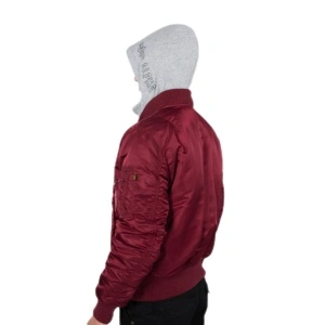 ALPHA INDUSTRIES 183110 184 MA1 DTEC JAKNA BURGUNDY