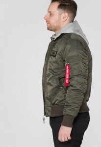ALPHA INDUSTRIES 183110  MA1 DTEC JAKNA REP GREY