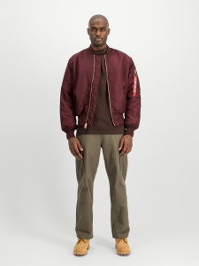 ALPHA INDUSTRIES 100101 608 MA1 JAKNA DCHERRY