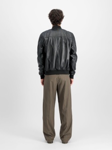 ALPHA INDUSTRIES 156141 03 MA1 KOŽNA JAKNA BLACK