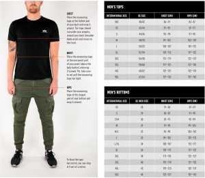 ALPHA INDUSTRIES MAJICA BASIC BLACKO