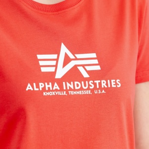 ALPHA INDUSTRIES 196051 711 W MAJICA BASIC RRED