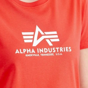 ALPHA INDUSTRIES 196051 711 W MAJICA BASIC RRED