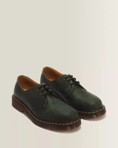 DR. MARTENS 11838300 1461 CIPELE GREEN CRAZY HORSE