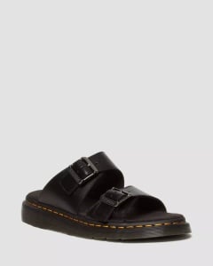 DR. MARTENS JOSEF SLIDE PAPUČE BLACK