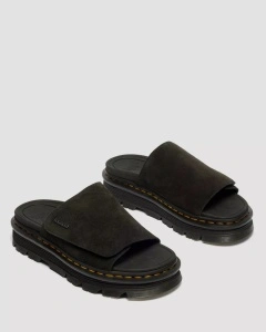 DR. MARTENS ZEBZAG SLIDE PAPUČE BLACK DM42409001