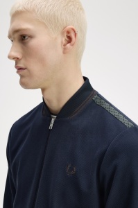 FRED PERRY J3309 608 BOMBER JAKNA NAVY