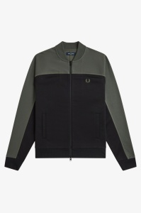 FRED PERRY J3305 638 COLOUR JAKNA FGREEN