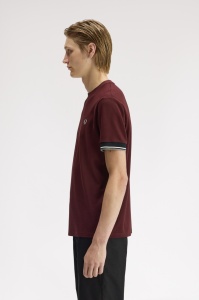 FRED PERRY M2396 597 CUFT MAJICA OXBLOOD