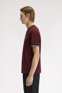 FRED PERRY M2396 597 CUFT MAJICA OXBLOOD