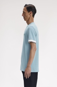 FRED PERRY M2396 Z20 CUFT MAJICA SBLUE