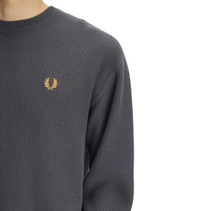 FRED PERRY K2318 297 DŽEMPER AGREY
