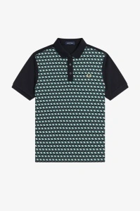 FRED PERRY M2454 102 GEOMETRIC POLO MAJICA
