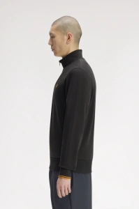 FRED PERRY M3574 85C HALF ZIP DUKS AGREYG