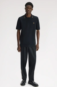 FRED PERRY M3404 102 INSERT POLO MAJICA BLACK