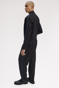 FRED PERRY J1333 102 TARTAN JAKNA BLACK