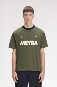 FRED PERRY SM2163 X21 MEYBA MAJICA WGREEN