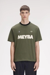 FRED PERRY SM2163 X21 MEYBA MAJICA WGREEN